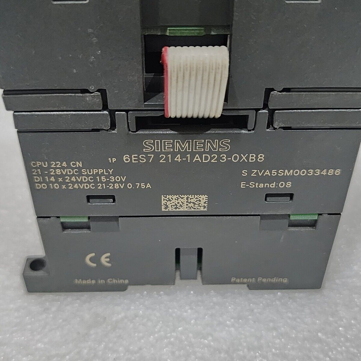 SIEMENS 6ES7 214-1AD23-0XB8 CPU UNIT 224 CN 6ES7 221-1BF22-0XA8 DIGITAL INPUT EM