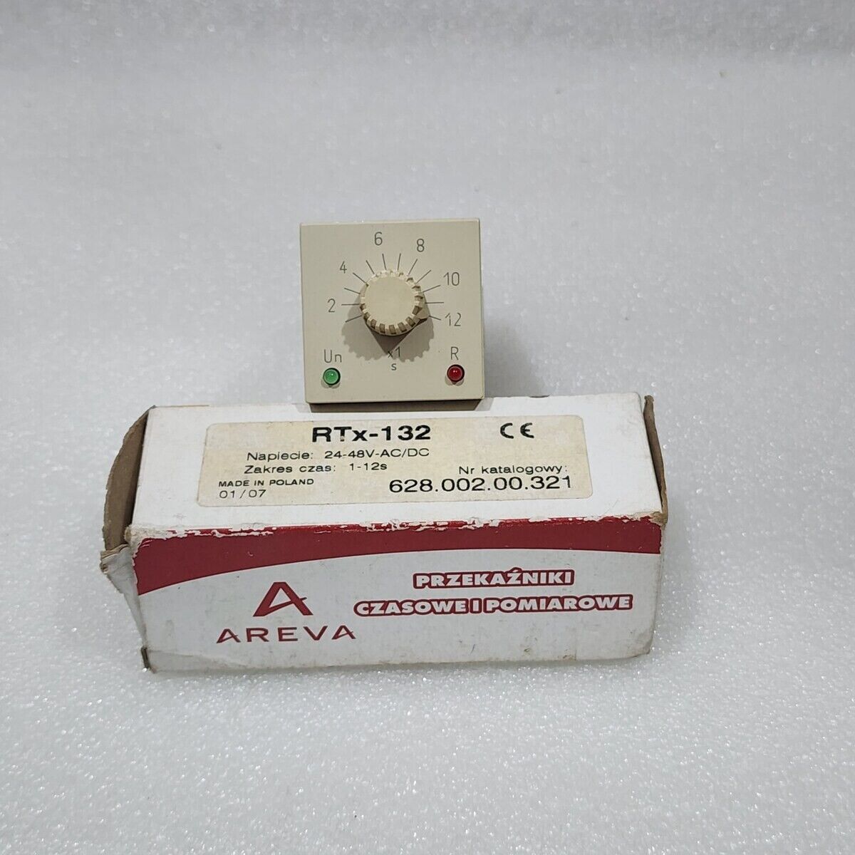 AREVA RTX-132 TIME RELAY 24-48VAC/DC