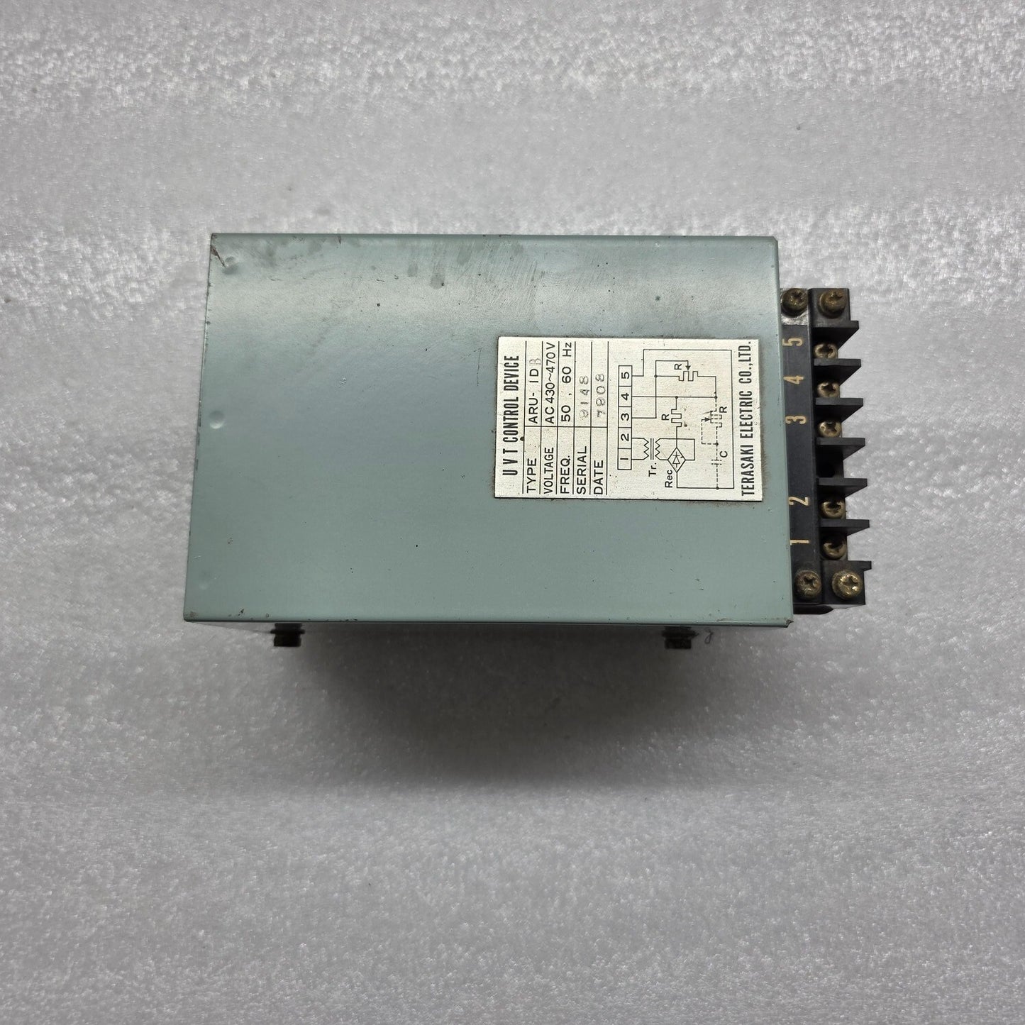 TERASAKI ELECTRIC ARU-IDB UVT CONTROL DEVICE 430-470V