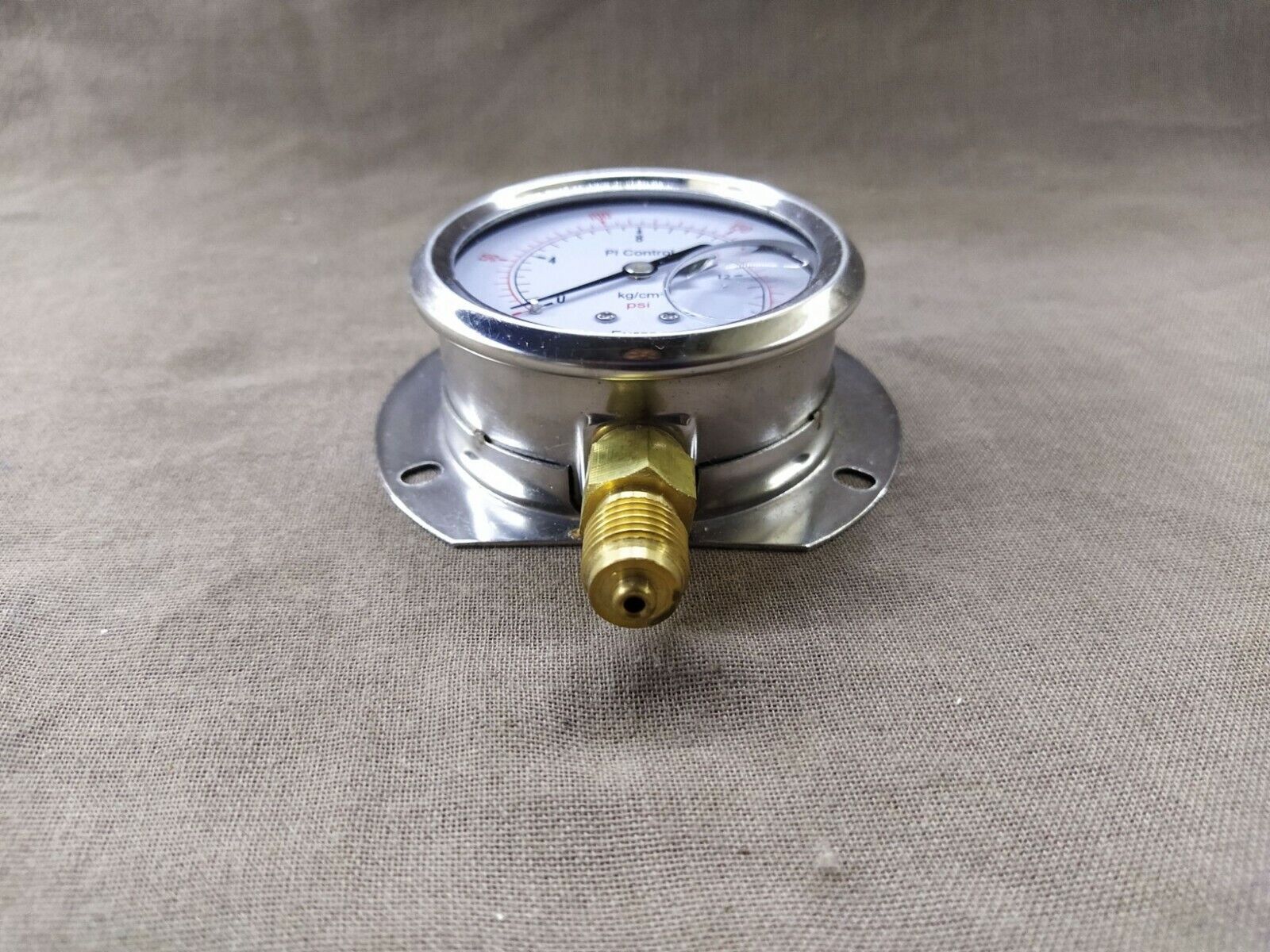 Europe PI Control Pressure Gauge 0-16 KG/CM2 PSI 63MM SS CASE