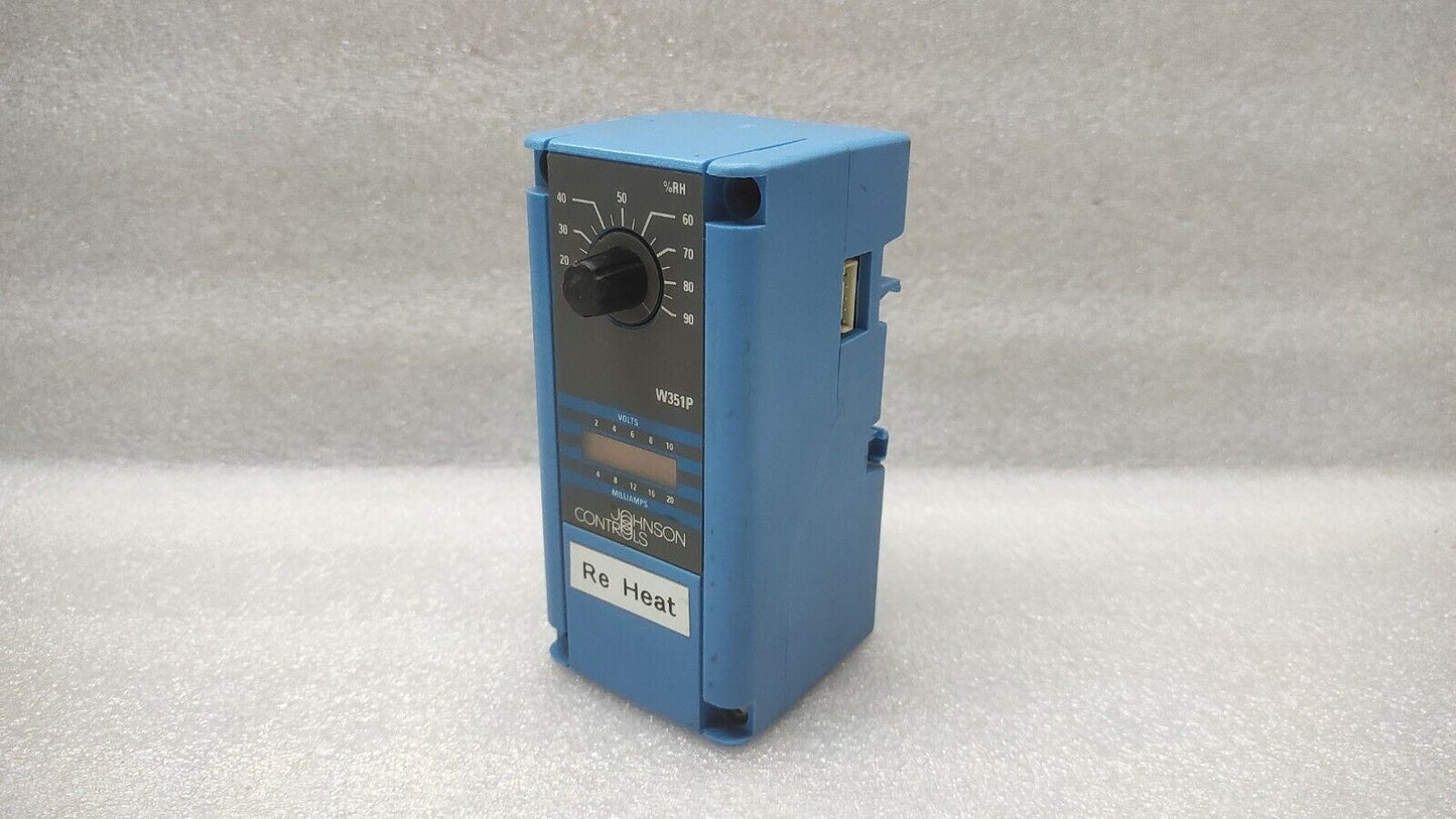 JOHNSON CONTROLS W351PN-2C HUMIDITY CONTROLLER