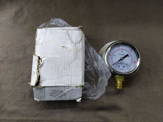 Europe PI Control Pressure Gauge 0-16 KG/CM2 PSI 63MM SS CASE