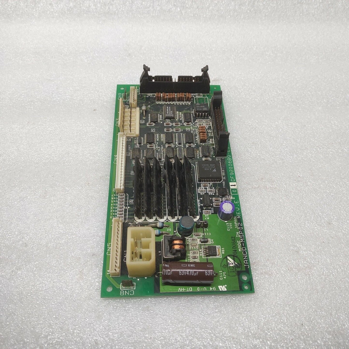 YASKAWA ELECTRIC JANCD-MSP02 OPERATOR CONTROL PC BOARD DF9200689-E0