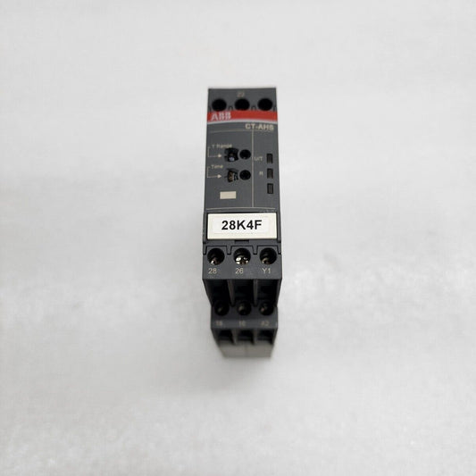 ABB CT-AHS.22S OFF-DELAY WITH AUX VOLTAGE TIME RELAY 1SVR730110R3300 24-240VAC