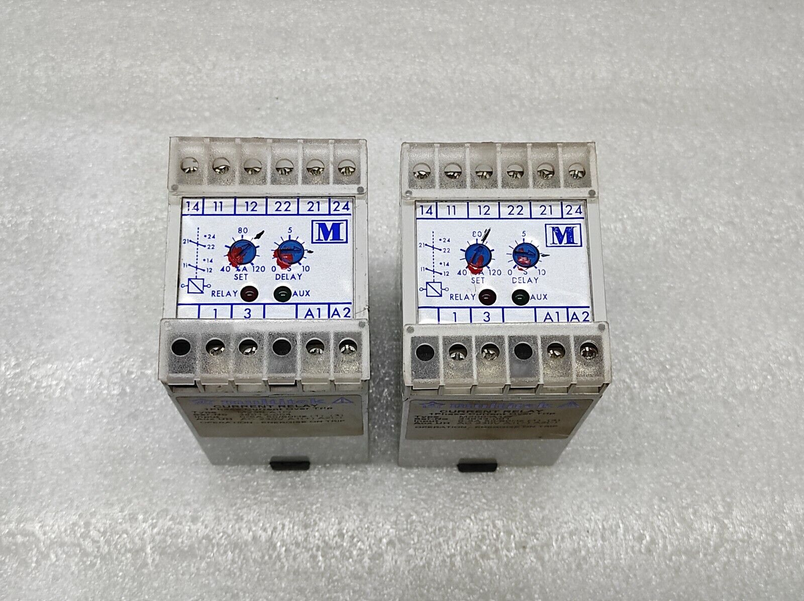 MULTITEK M200-A1O CURRENT RELAY 230V 1-PH CURRENT OVER TRIP