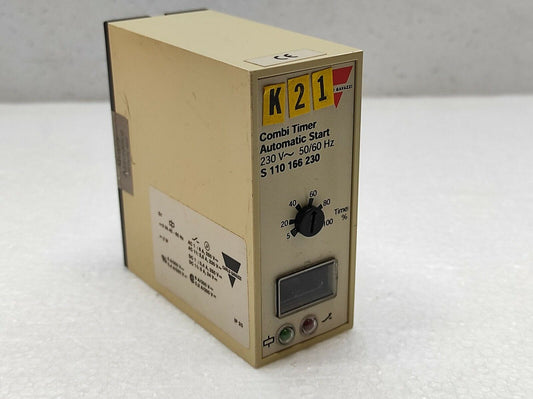 Carlo Gavazzi S 110 166 230 Combi Timer Automatic Start 230V AC S110166230