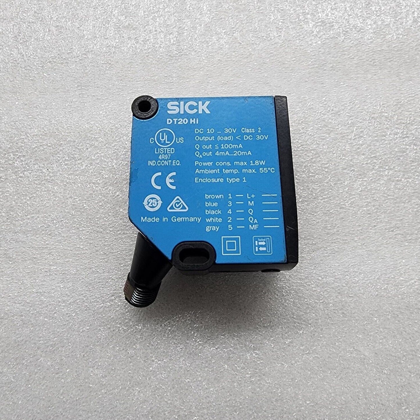 SICK DT20 HI DISTANCE SENSOR DT20-P244B