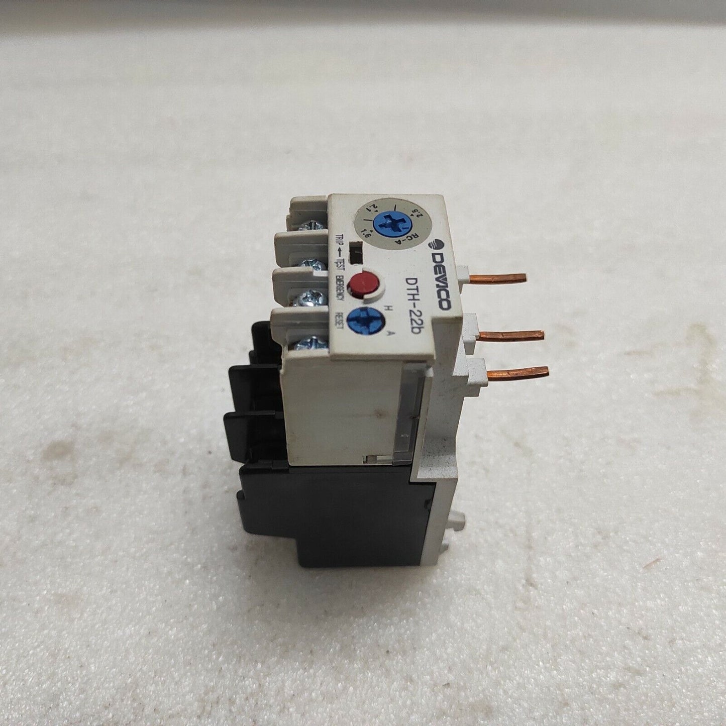 DONG-A ELECTRIC DTH-22B THERMAL OVERLOAD RELAY 1.6-2.5A