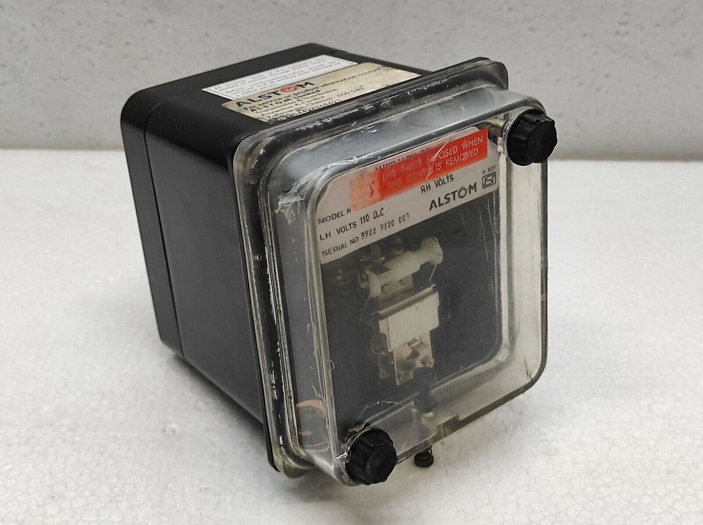 Alstom VAA12YF26B VAA Type Auxiliary Relay 110V DC