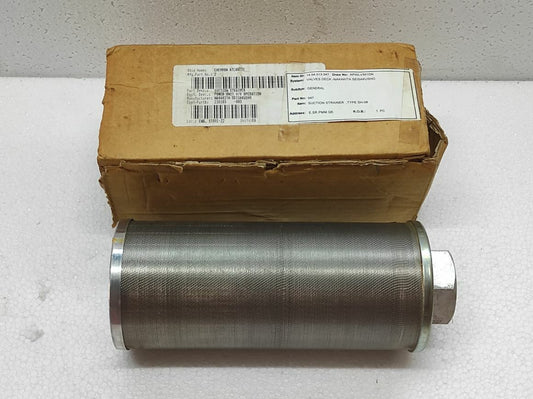 NAKAKITA SEISAKUSHO SH-08 SUCTION STRAINER 230105-005 POWER UNIT V/V OPERATION