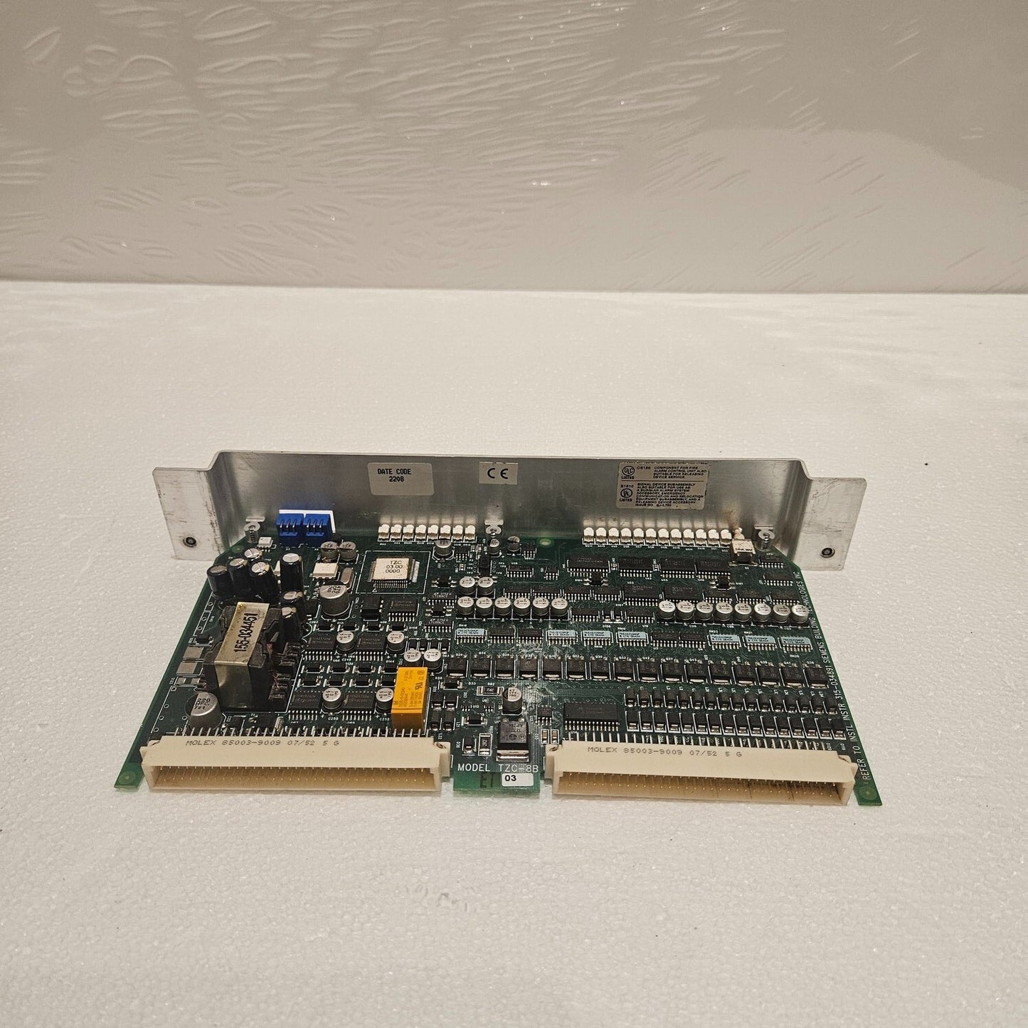 SIEMENS TZC-8B TELEPHONE ZONE CARD 500-034110
