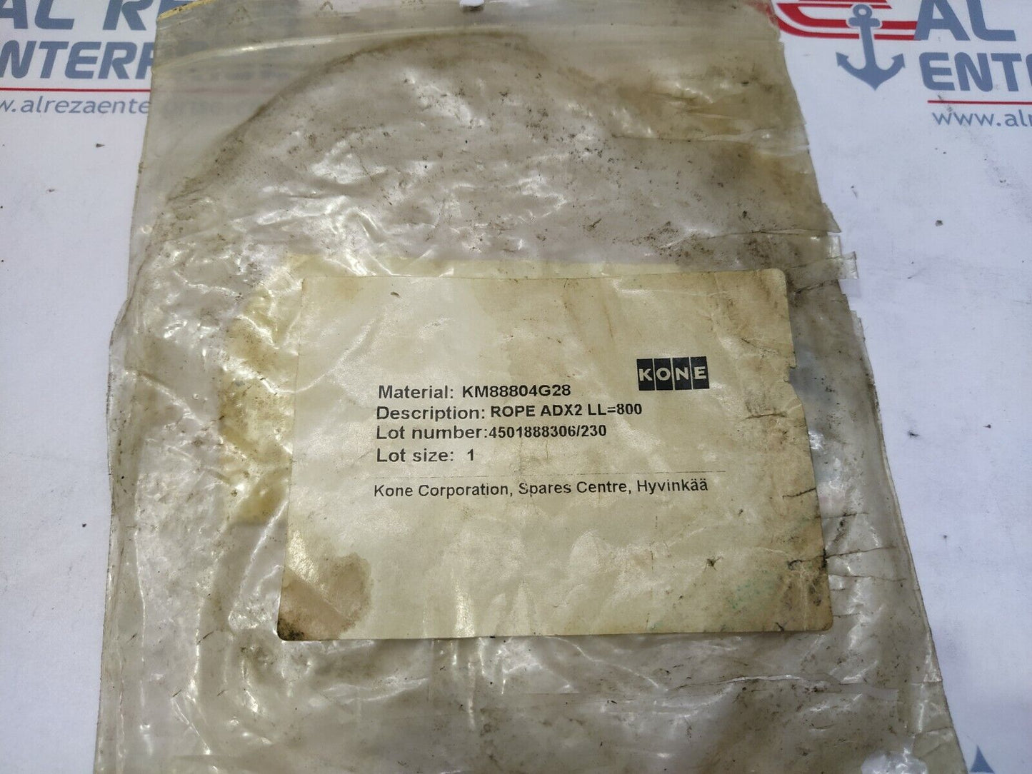 MACGREGOR 1528801 ADX2 ROPE LL 800 KONE KM88804G28