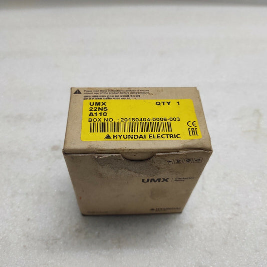 HYUNDAI ELECTRIC UMX22 MAGNETIC CONTACTOR COIL VOLTAGE 100-110V 
