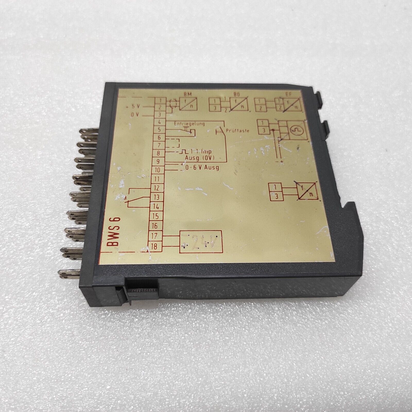 DEUTA BWS6 OUTPUT RELAY BWS6MY 24V