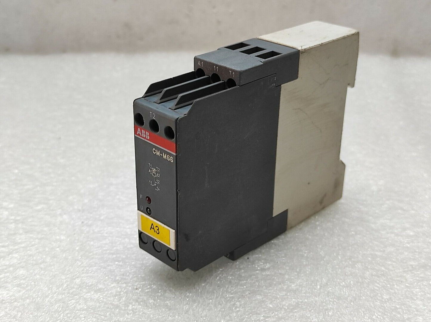 ABB CM-MSS THERMISTOR MOTOR PROTECTION MONITORING RELAY 1SVR430801R1100