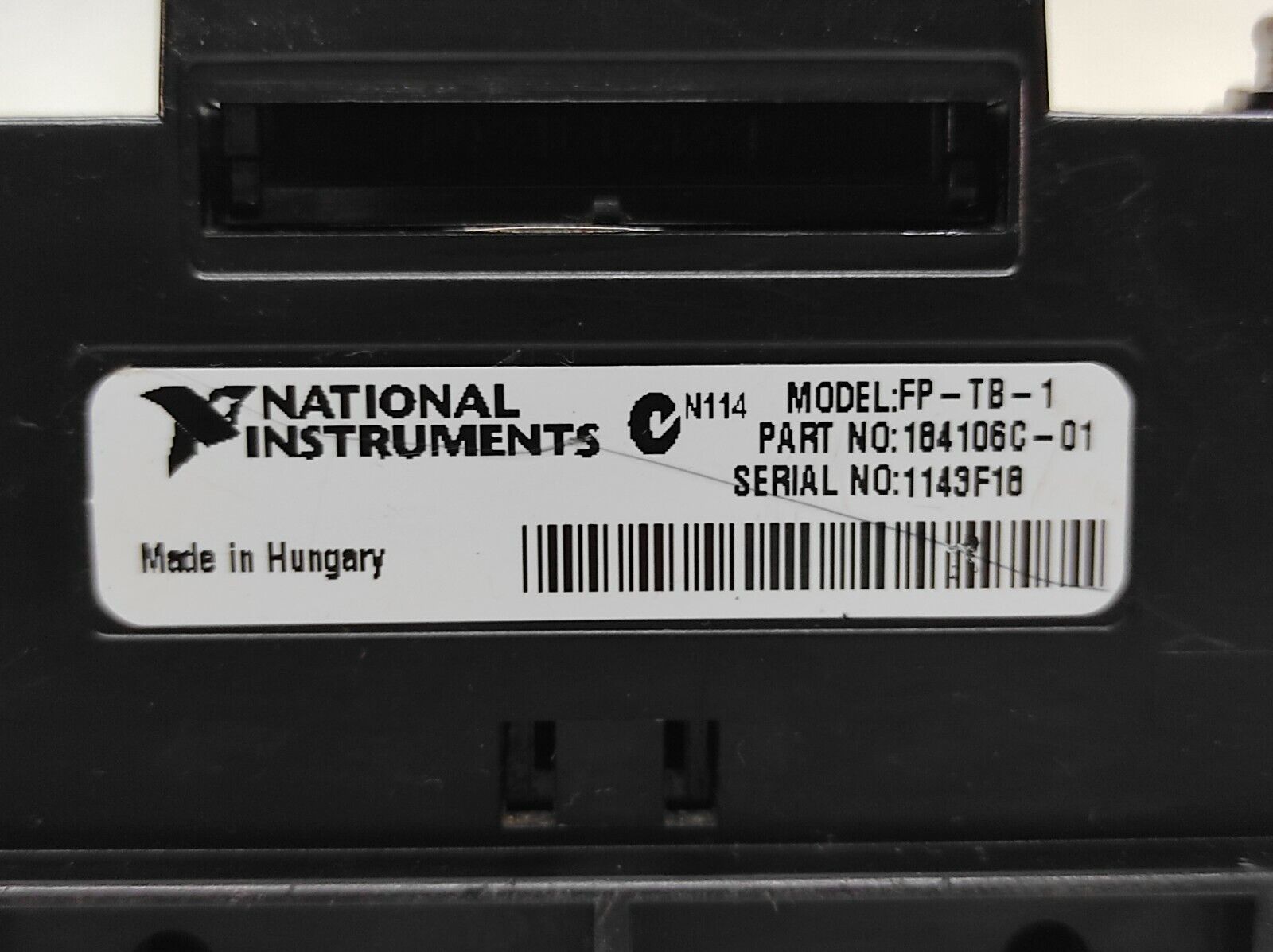NATIONAL INSTRUMENT FP-DO-410 DIGITAL OUTPUT MODULE DP-TB-1 184106C-1