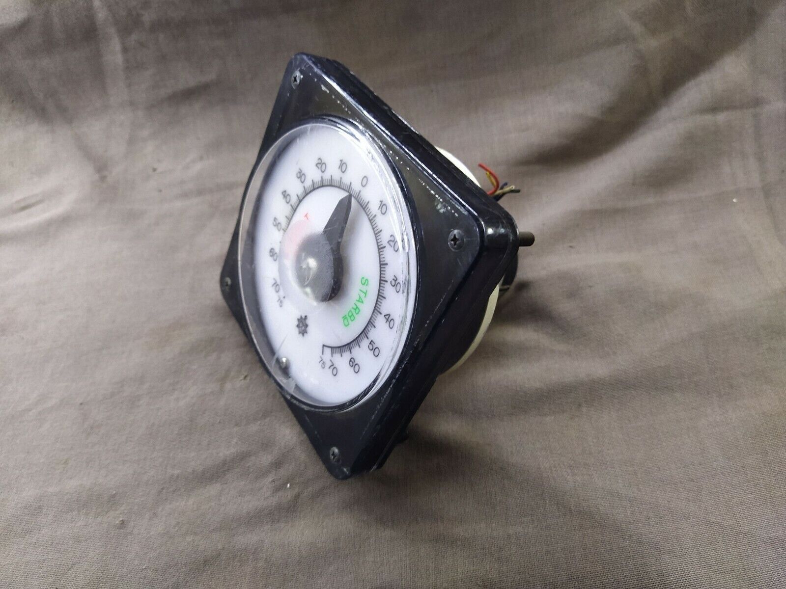 Nunotani Nautical Instrument Rudder Angle Indicator 0-75