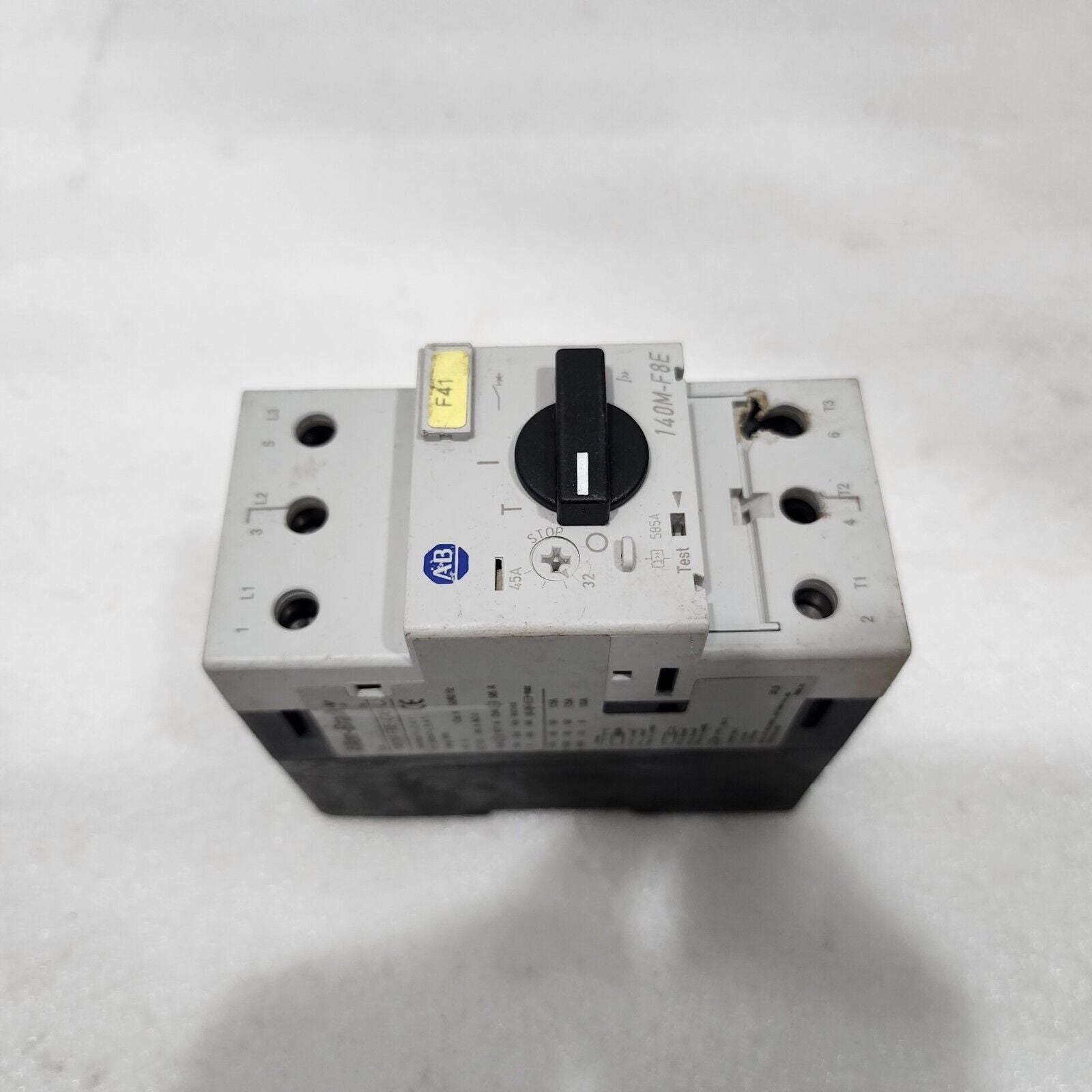 ALLEN BRADLEY 140M-F8E-C45 CIRCUIT BREAKER MOTOR PROTECTION 32-45A