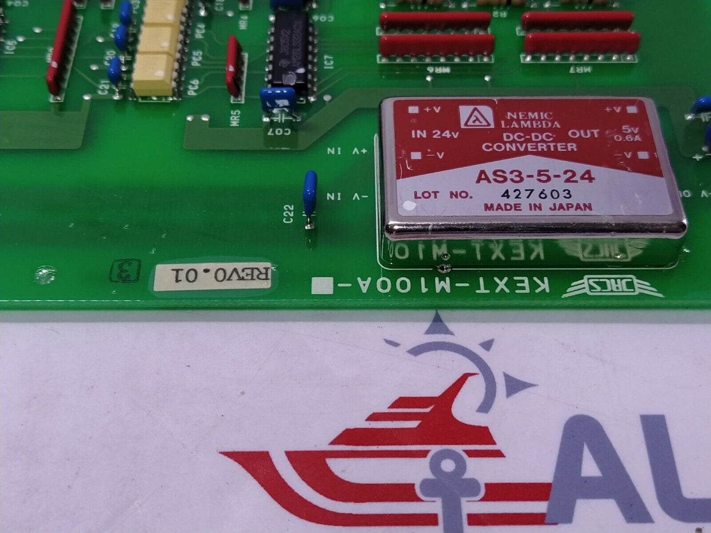 JRCS KEXT-M100A REV 01 Extension Module For Operation Panel