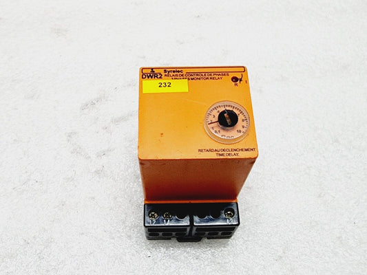 SYRELEC DWR2 TIMER RELAY 400-415V