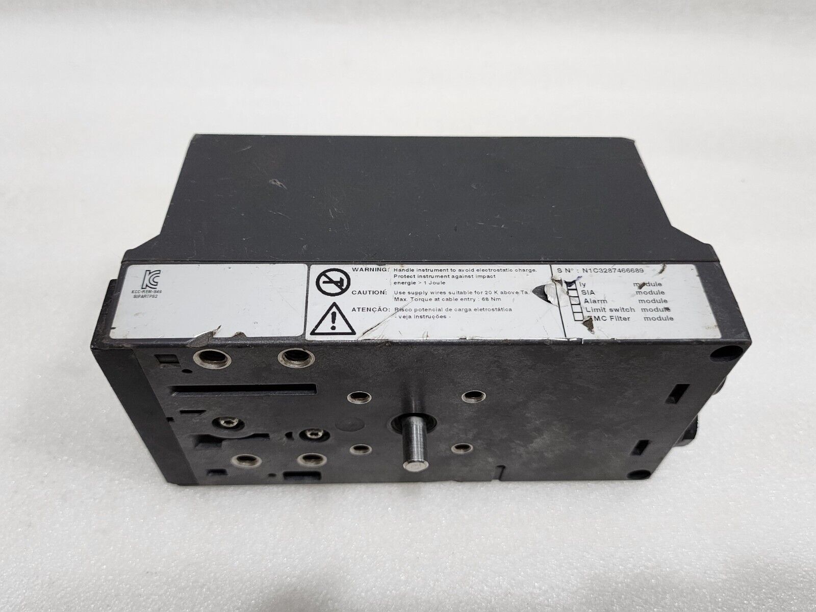 SIEMENS 6DR5220-0EN00-0AA0 SIPART PS2 I/P POSITIONER