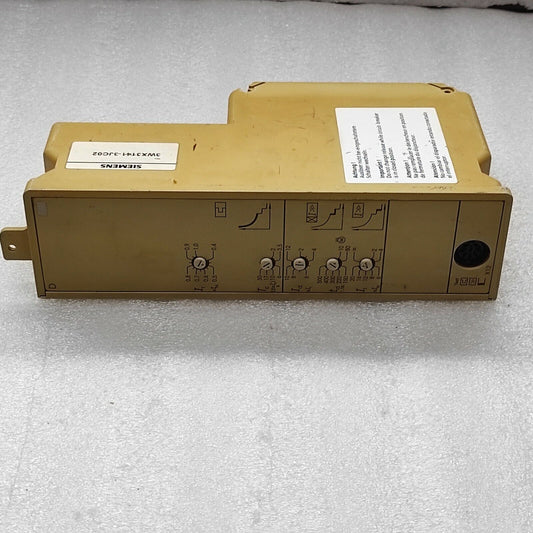 SIEMENS 3WX3141-3JC02 OVERCURRENT RELEASE TRIP UNIT WITH GROUND FAULT