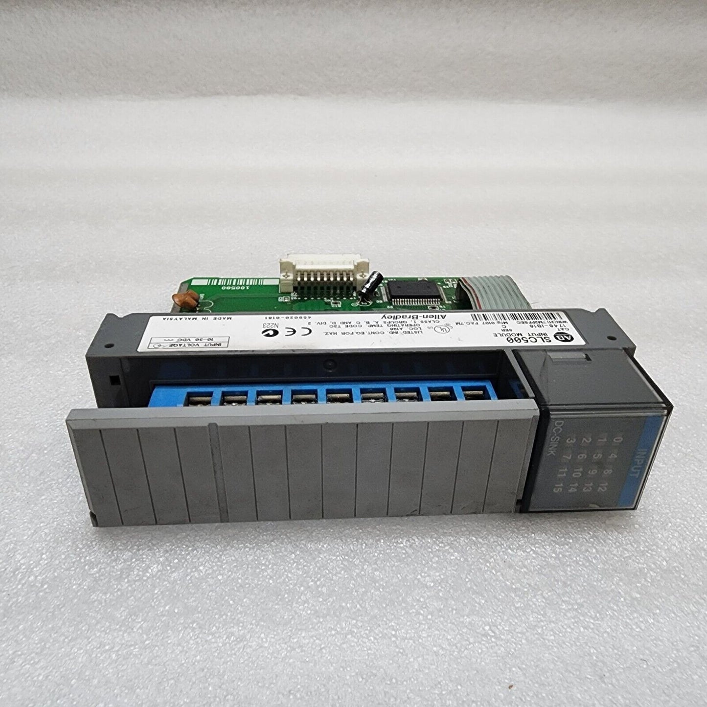 ALLEN BRADLEY CAT 1746-IB16 SLC 500 INPUT MODULE