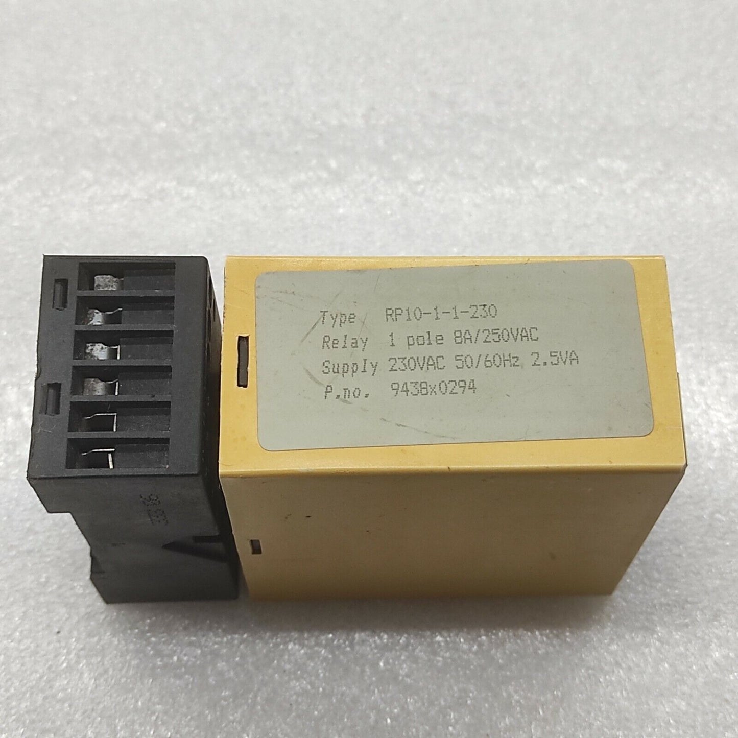 ELTECO CONTROL SYSTEM RP10-1-1-230 VOLTAGE LEVEL RP10 230VAC