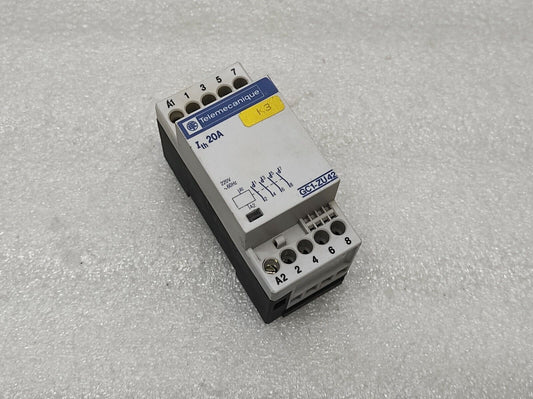 TELEMECANIQUE GC1-ZU42 CONTACTOR 4P 20A 220V