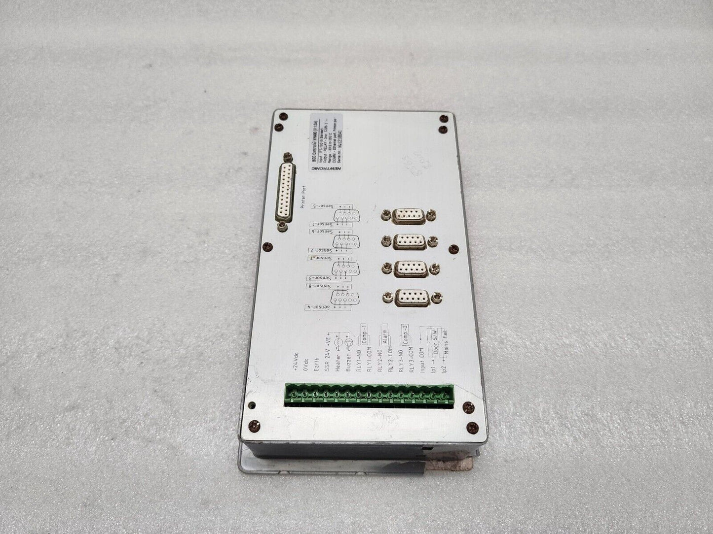 NEWTRONIC NW-480 BOD CONTROLLER V1.5A 24VDC EDGE BROKEN