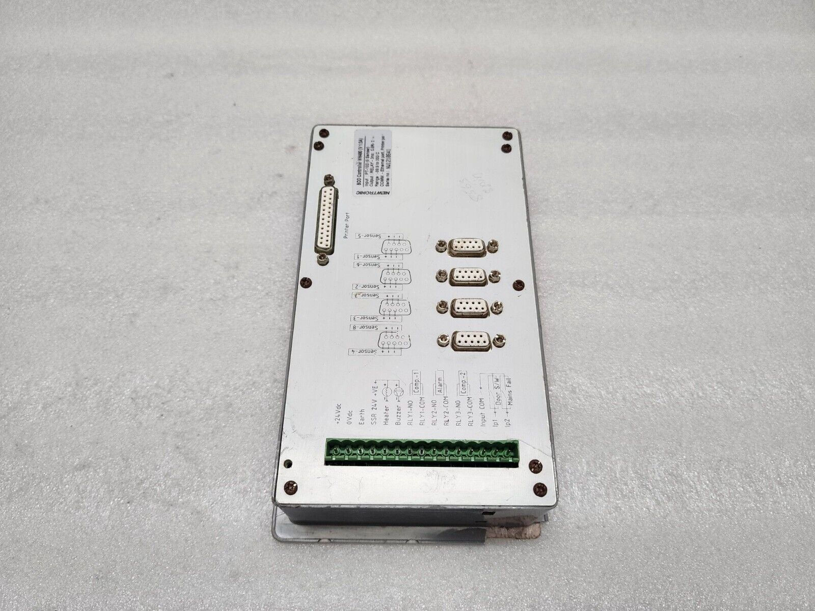 NEWTRONIC NW-480 BOD CONTROLLER V1.5A 24VDC EDGE BROKEN