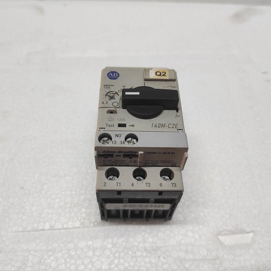 ALLEN BRADLEY CAT 140M-C2E-C10 CIRCUIT BREAKER MOTOR PROTECTION