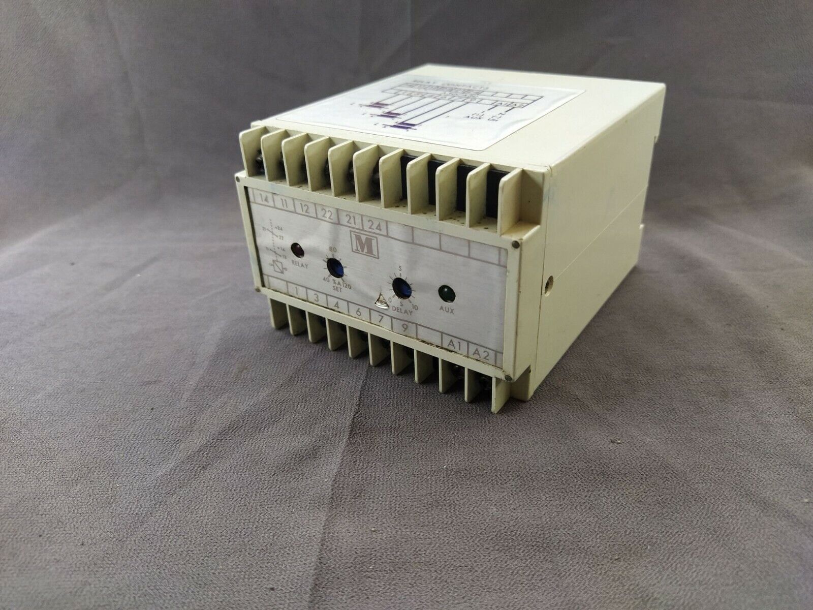 Multitek M200-A3O Current Relay 415V AC 3 PH Current Over Trip