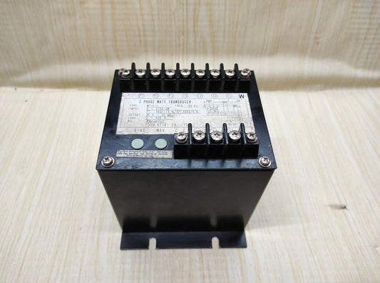 Toyo Keiki MT-2-1 3 Phase Watt Transducer MT21