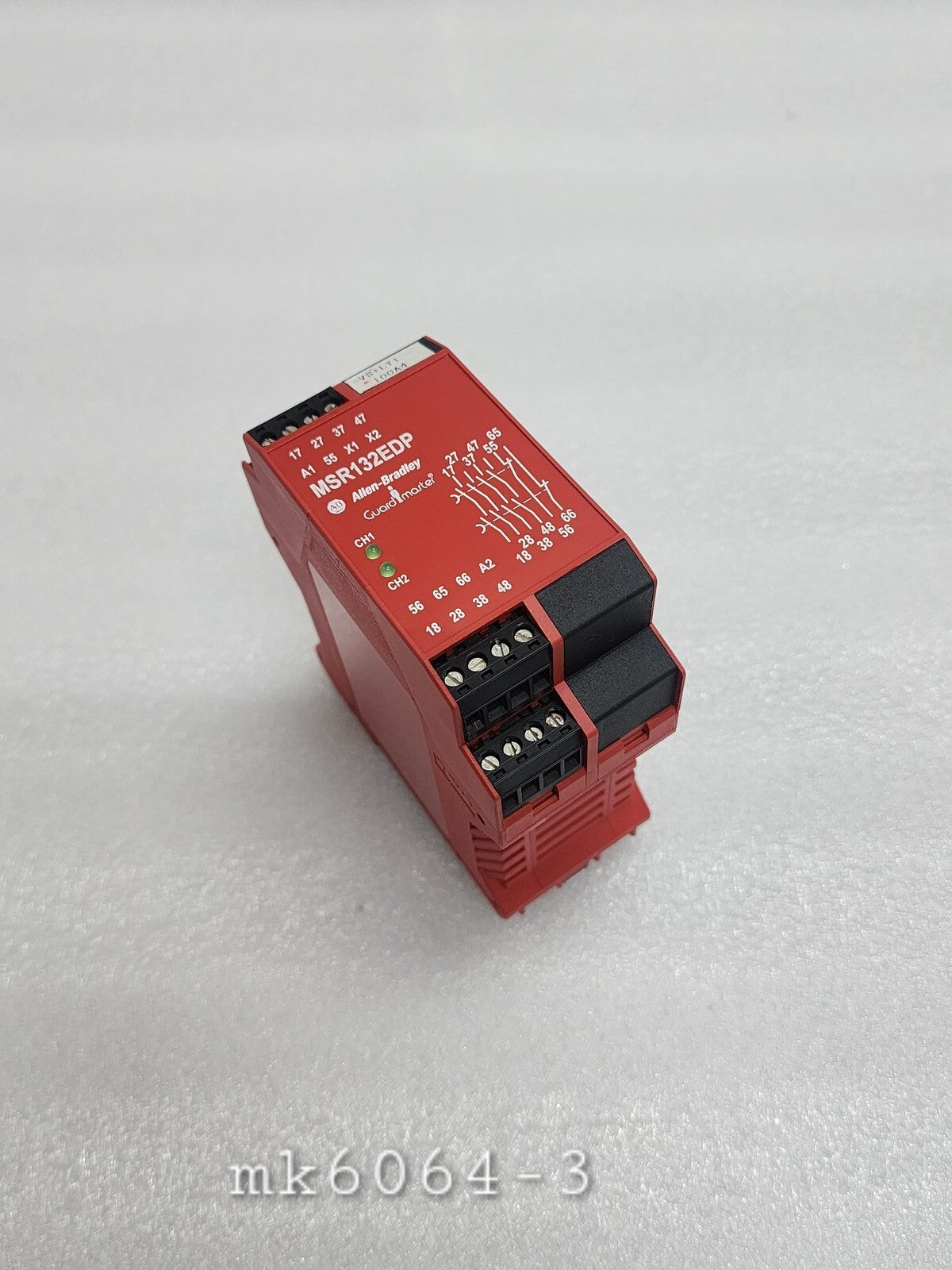 ALLEN BRADLEY MSR132EDP GUARD MASTER 440R-E23162 SAFETY RELAY