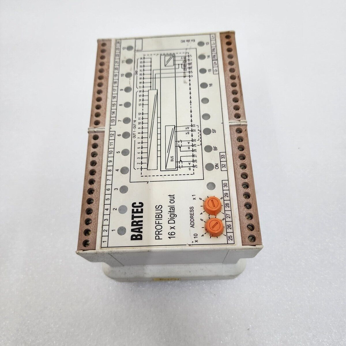 BARTEC 07-7331-2301 PROFIBUS 16CH DIGITAL OUTPUT MODULE