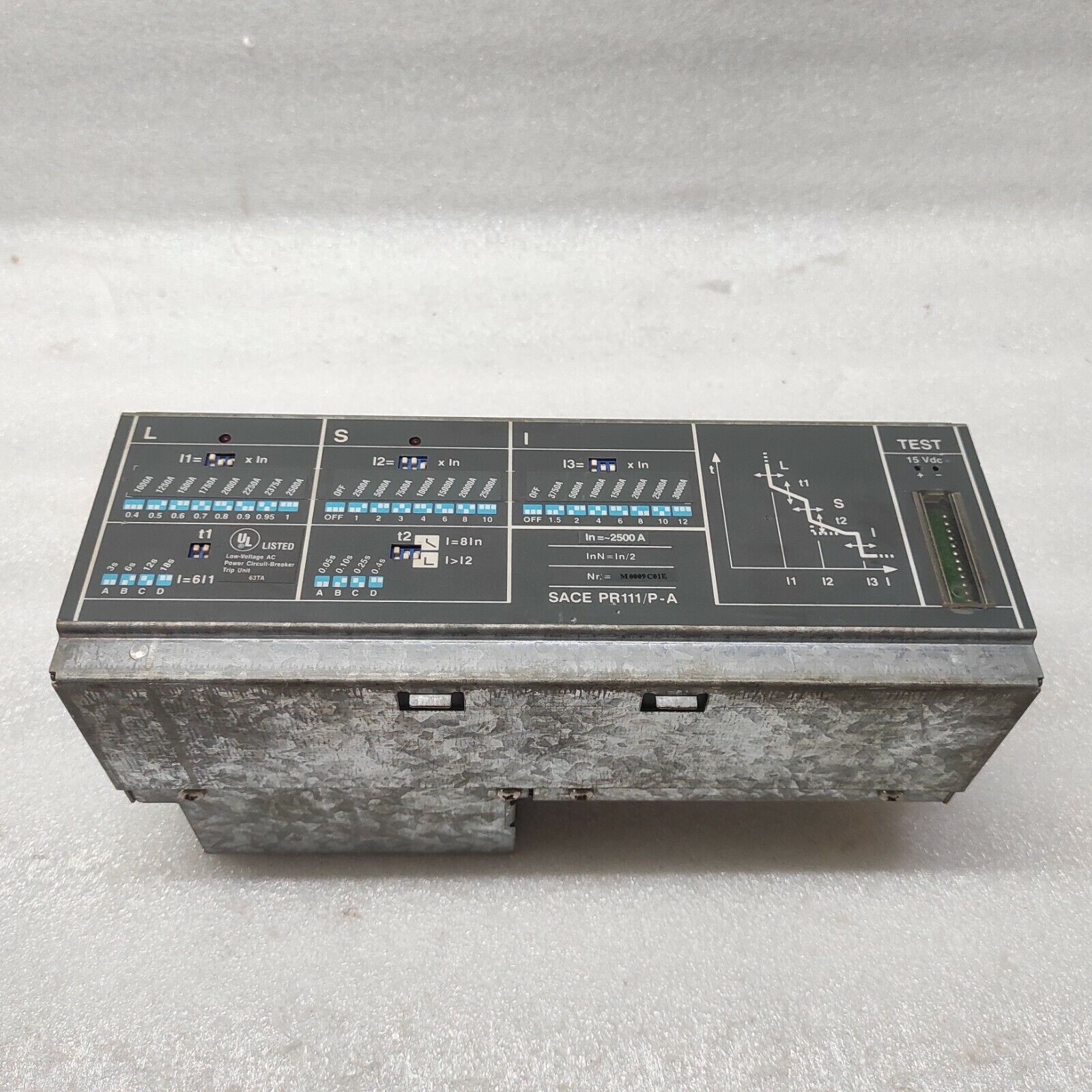 ABB SACE PR111/P-A LSIG TRIP UNIT 2500A