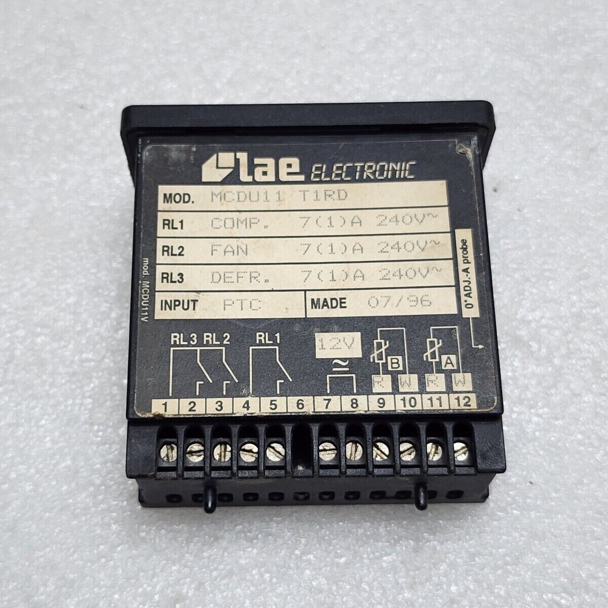 LAE MCDU 11 DEFROST CONTROLLER MCDU11 T1RD 240V