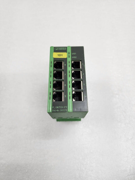 PHOENIX CONTACT FL SWITCH 8TX INDUSTRIAL ETHERNET SWITCH 2832218