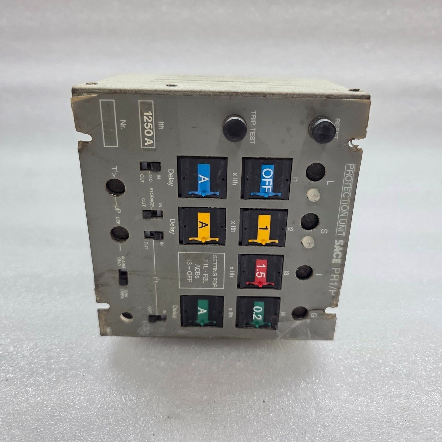 ABB SACE PR1/P PROTECTION UNIT 1250A
