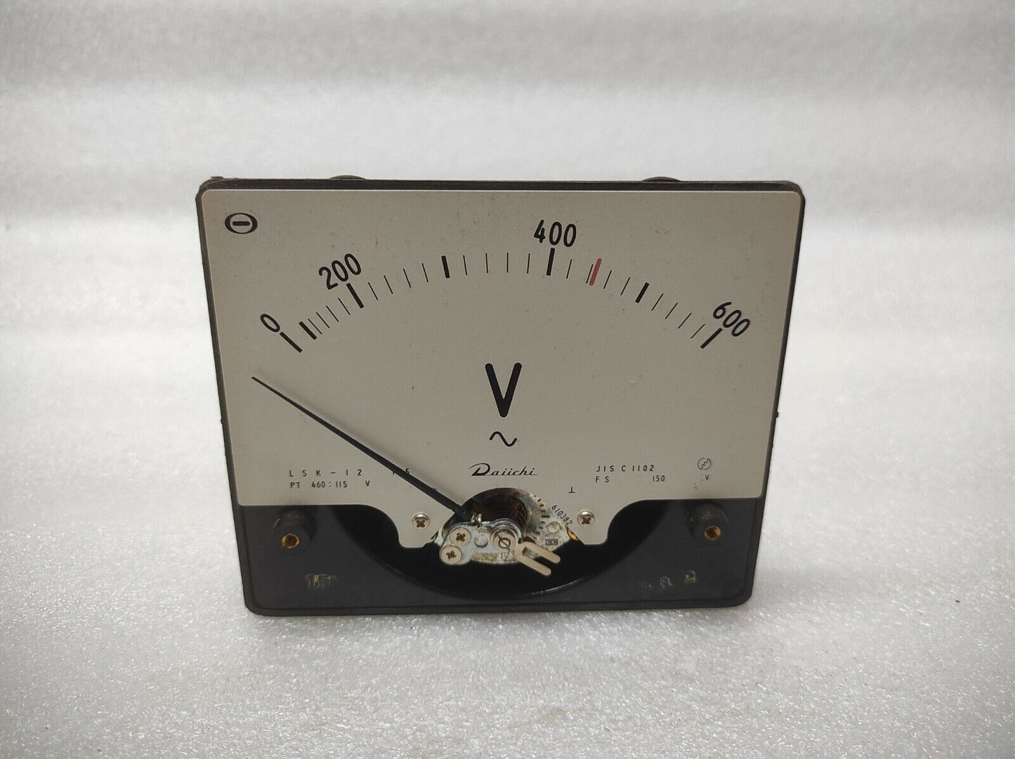 DAIICHI LSK-12 VOLTMETER PT 460/115V