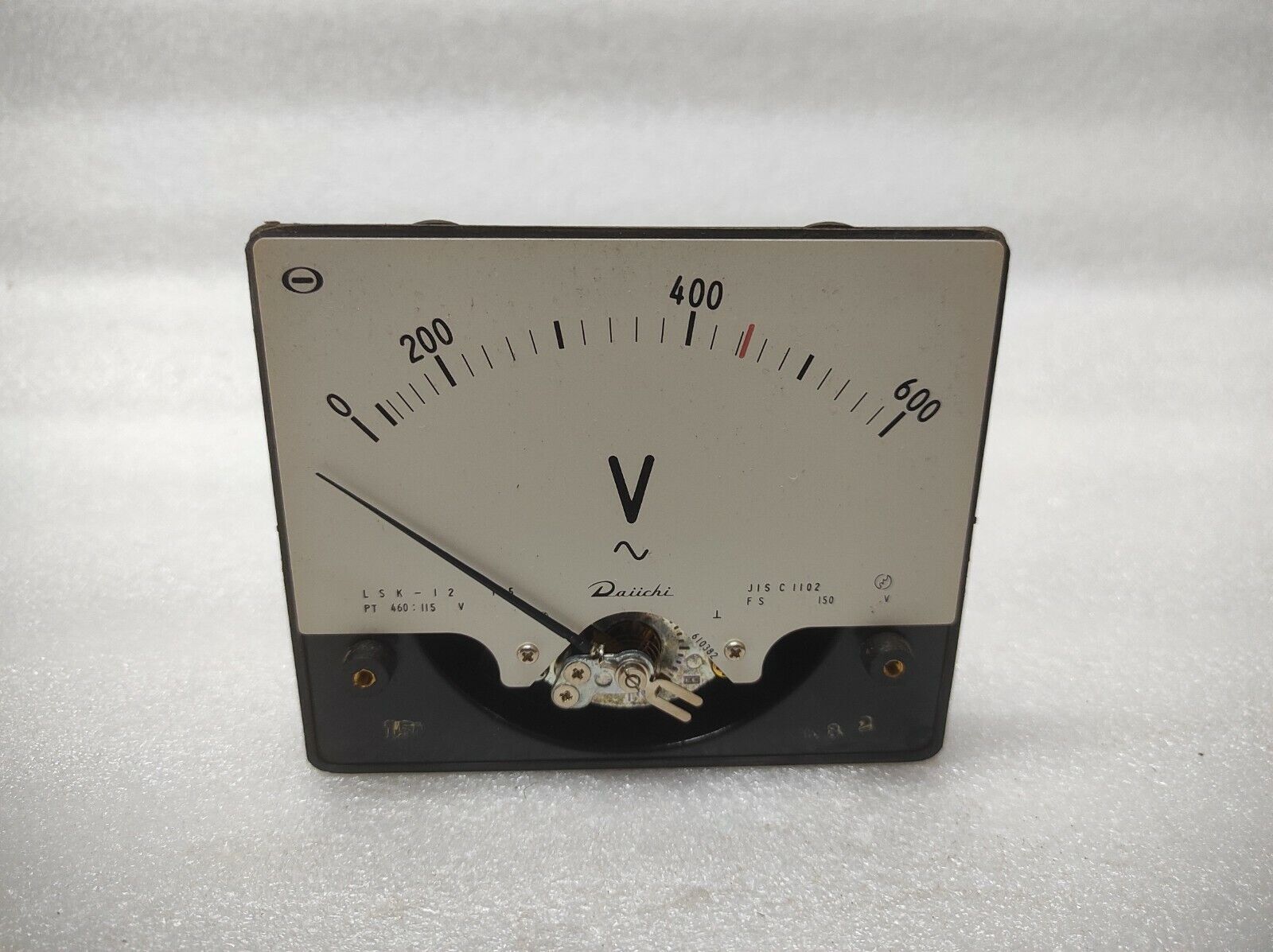 DAIICHI LSK-12 VOLTMETER PT 460/115V