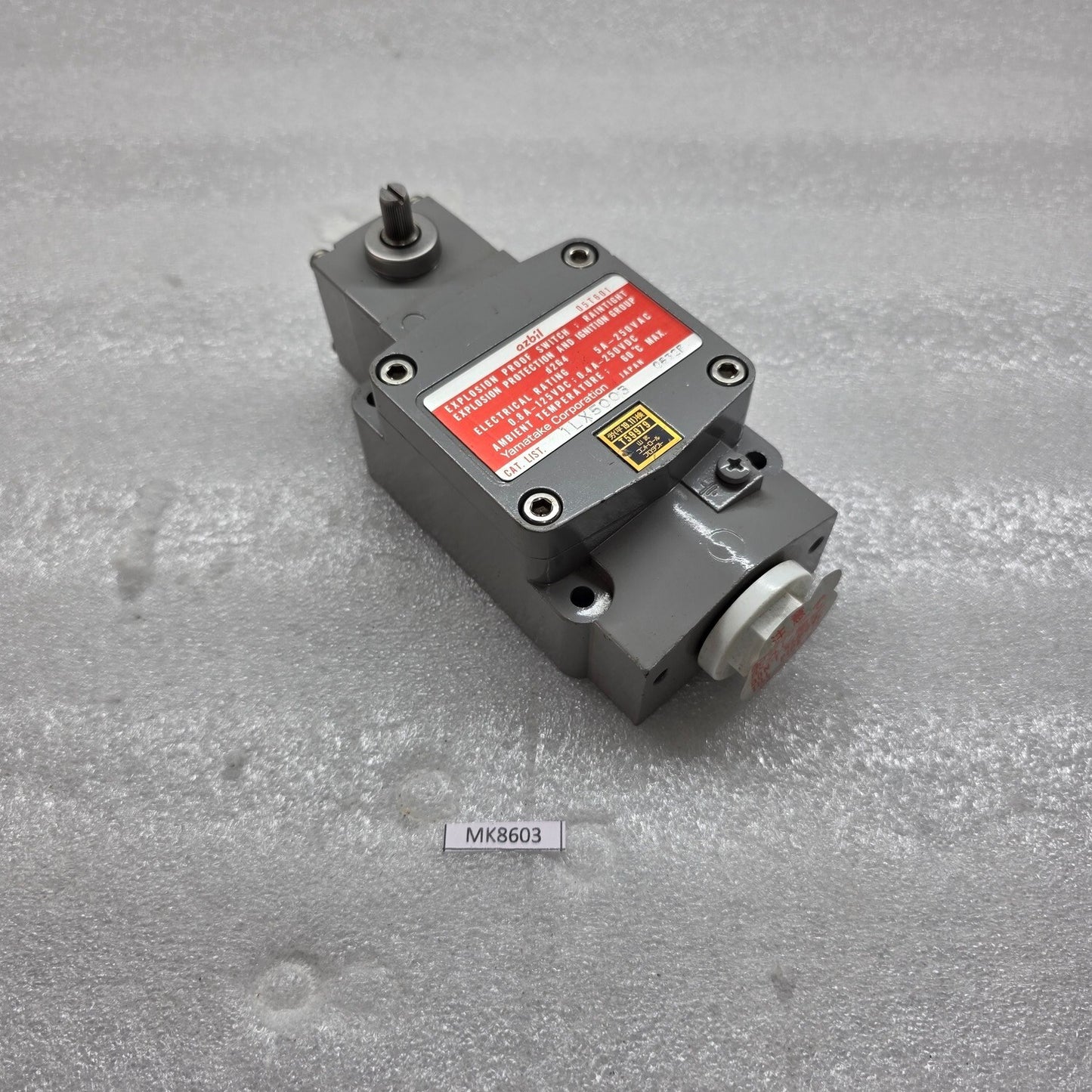 AZBIL 05T601 EXPLOSION PROOF SWITCH 1LX5003