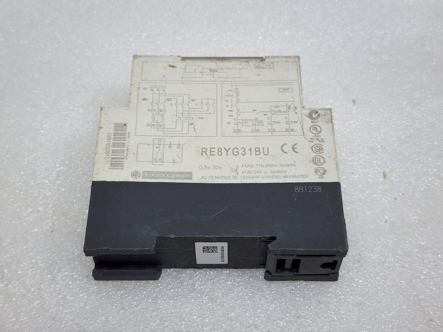 RE8YG31BU INDUSTRIAL TIMING RELAY 0.3-30S 