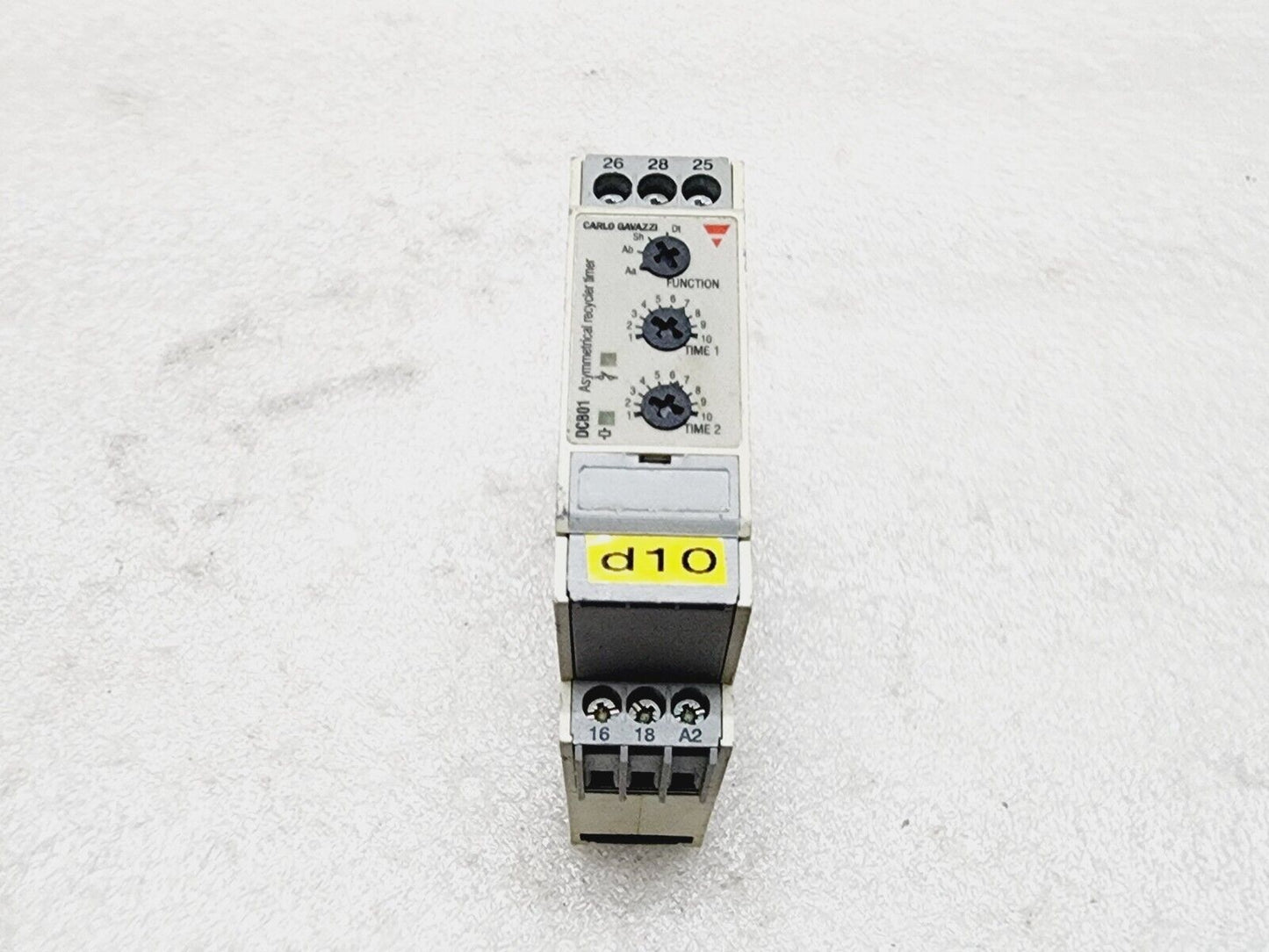 CARLO GAVAZZI DCB01DM24 ASYMMETRICAL RECYCLER TIMER 24-240VAC/DC