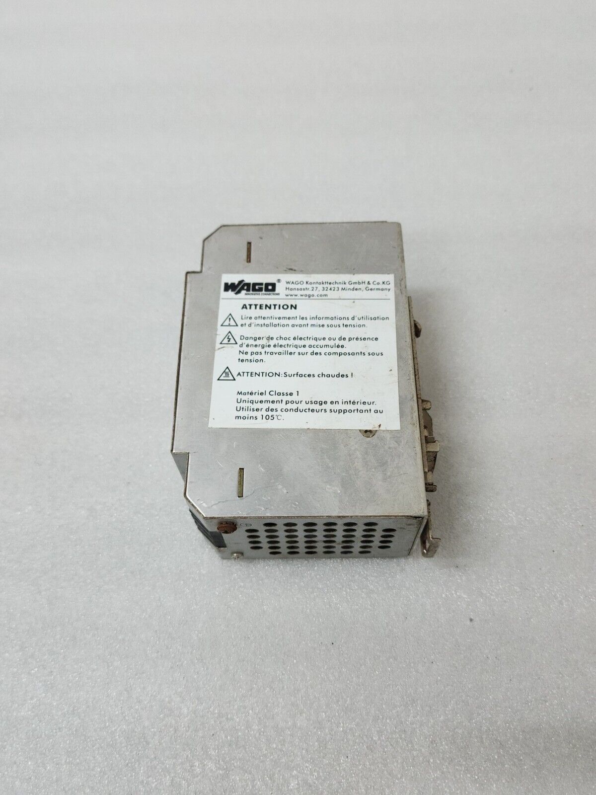 WAGO 787-712 DIN RAIL POWER SUPPLY 24VDC 2.5A