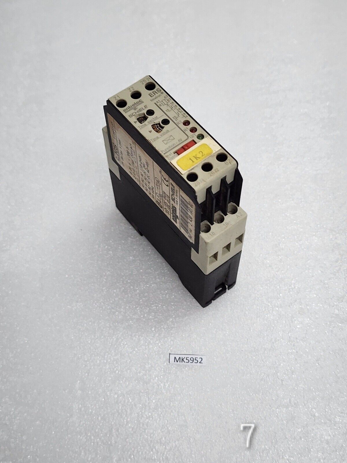 ENTRELEC SCHIELE ERS TIMETRON ON DELAY TIMER 2.430.103.02 110-240VAC / 24V AC-DC