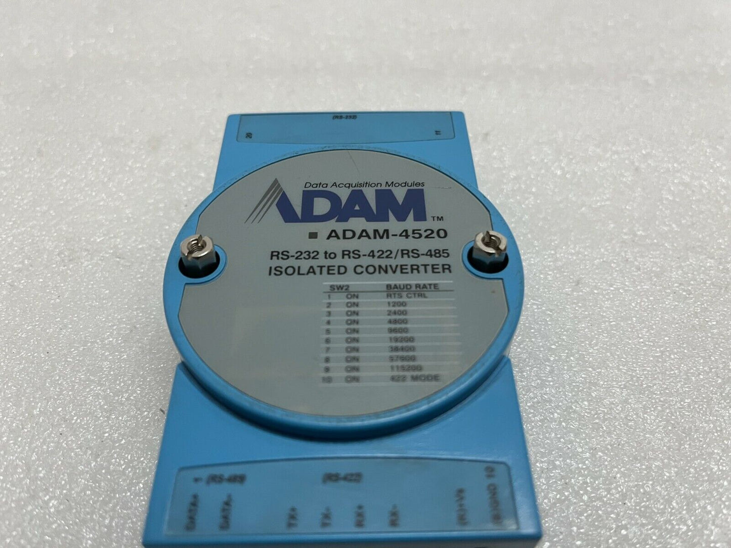 ADAM 4520 DATA ACQUISITION MODULE RS232 TO RS422/RS485 ISOLATED CONVERTER