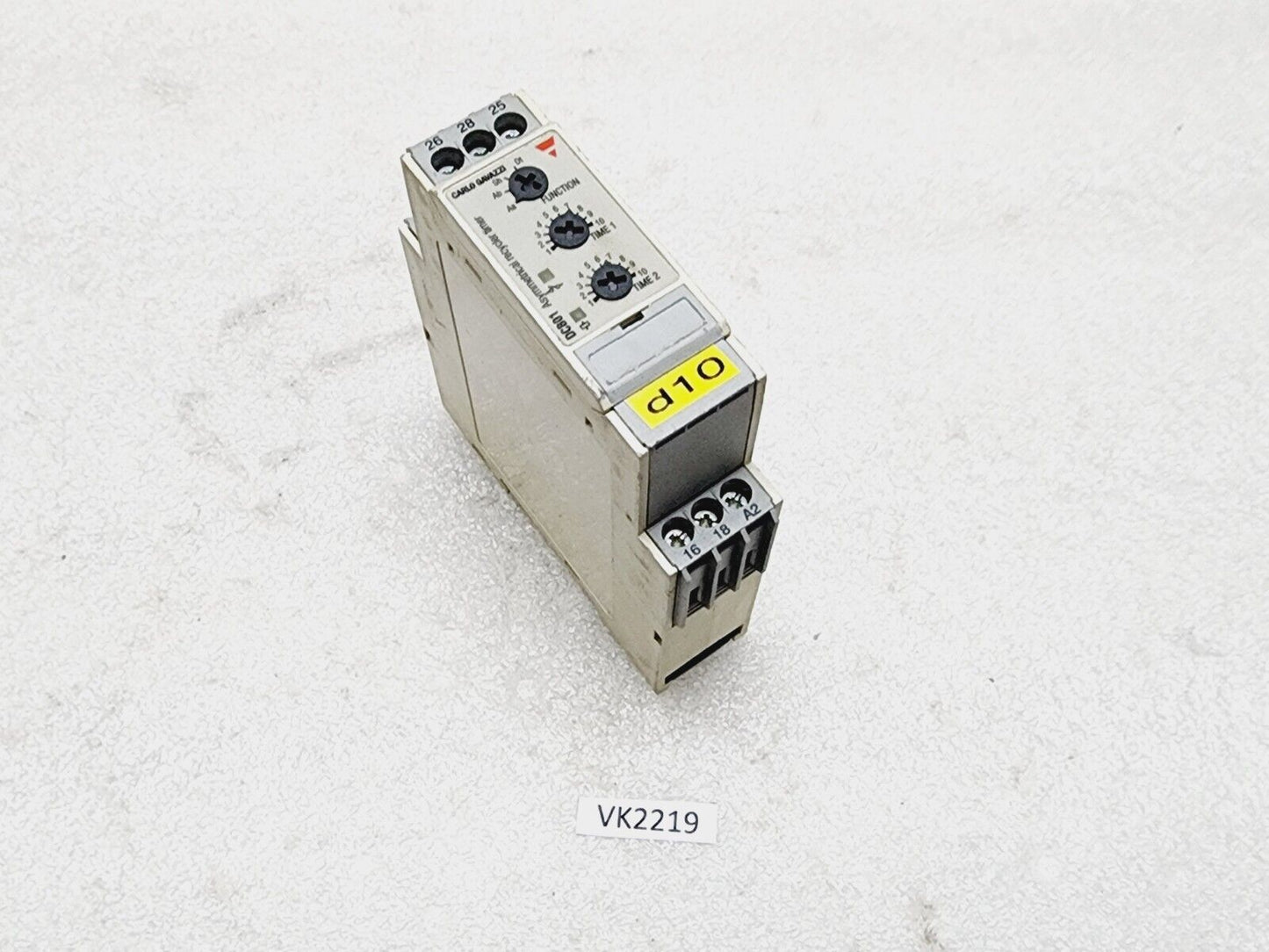 CARLO GAVAZZI DCB01DM24 ASYMMETRICAL RECYCLER TIMER 24-240VAC/DC