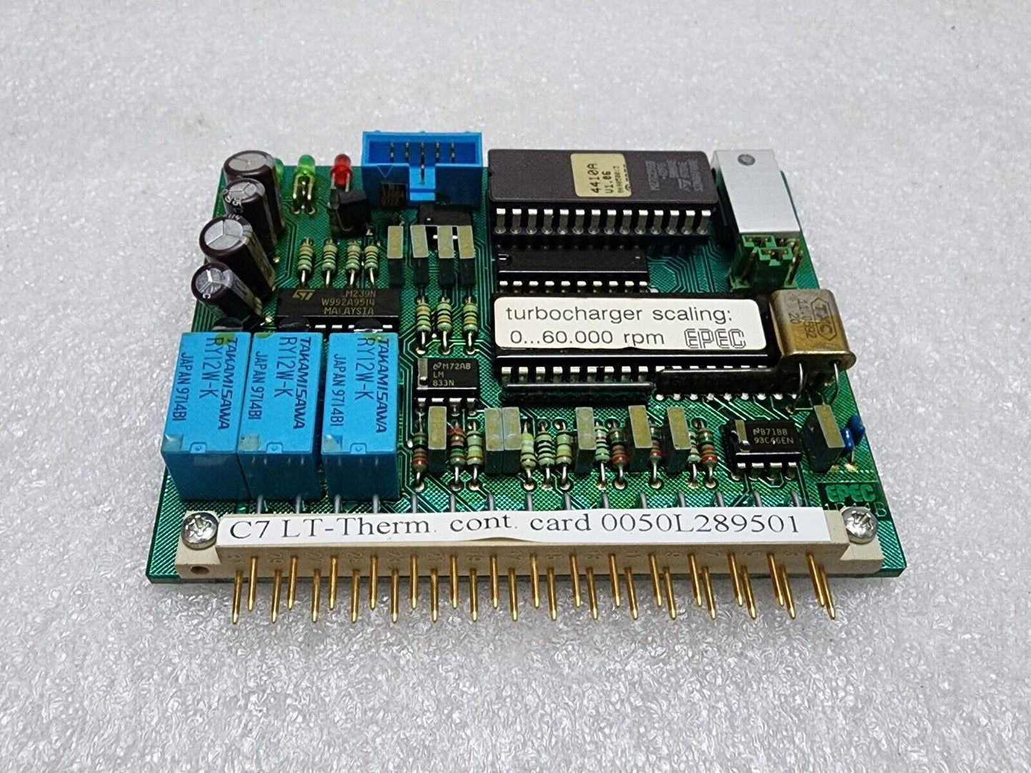 WARTSILA C7 LT-THERM CONTROL CARD 0050L289501